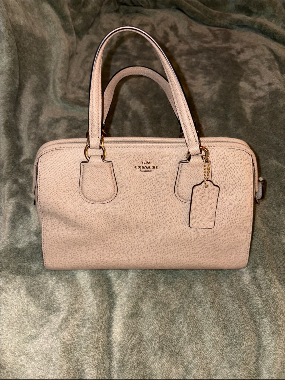 Coach NOLITA SATCHEL IN PEBBLE LEATHER